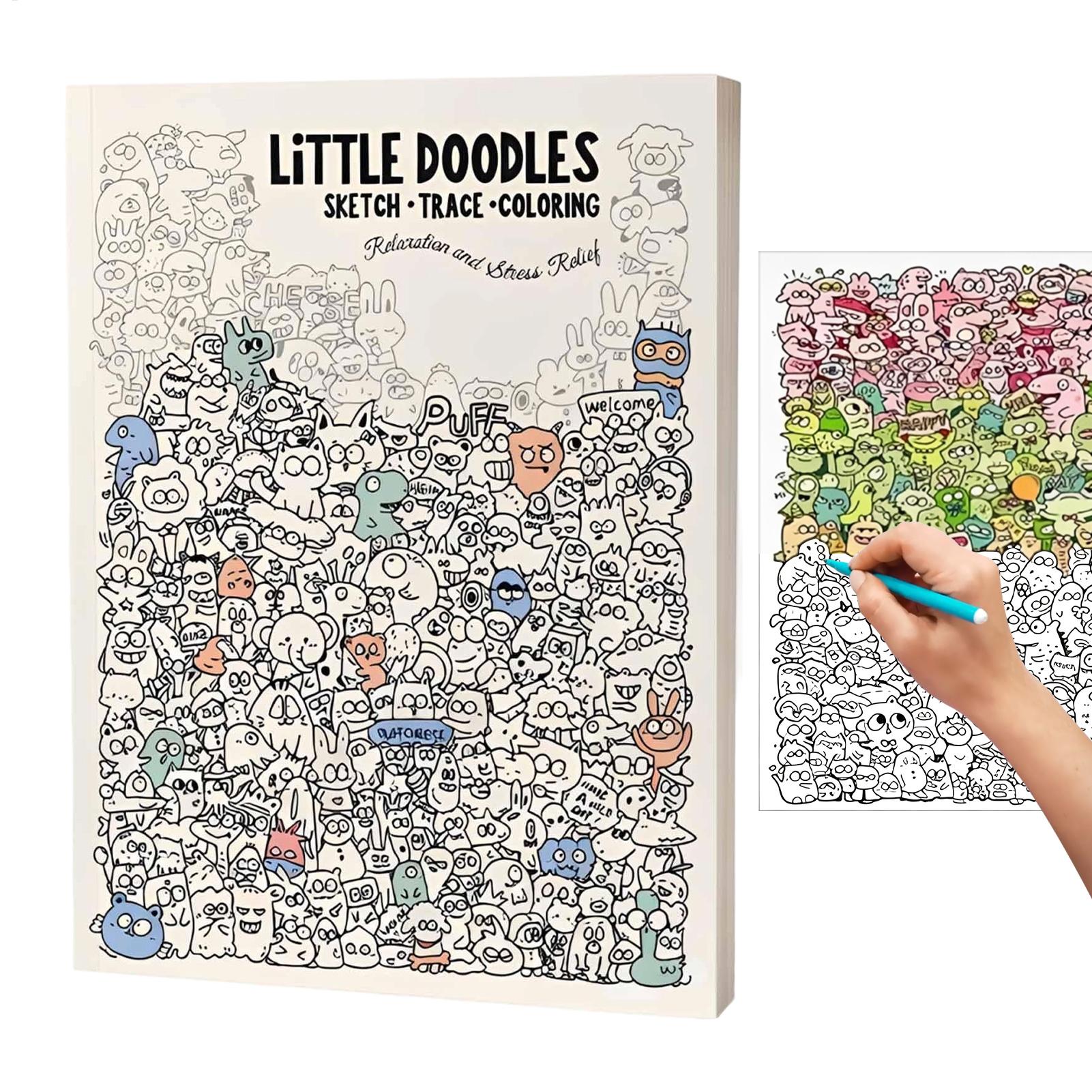 Adult Coloring Book Stress Relief - 1 Libro de Graffiti para Desestresarse