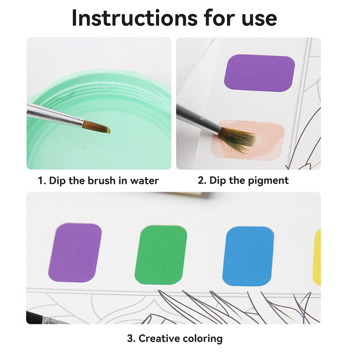 Libro para colorear de 12 pági - Stationery Books reseña y precio