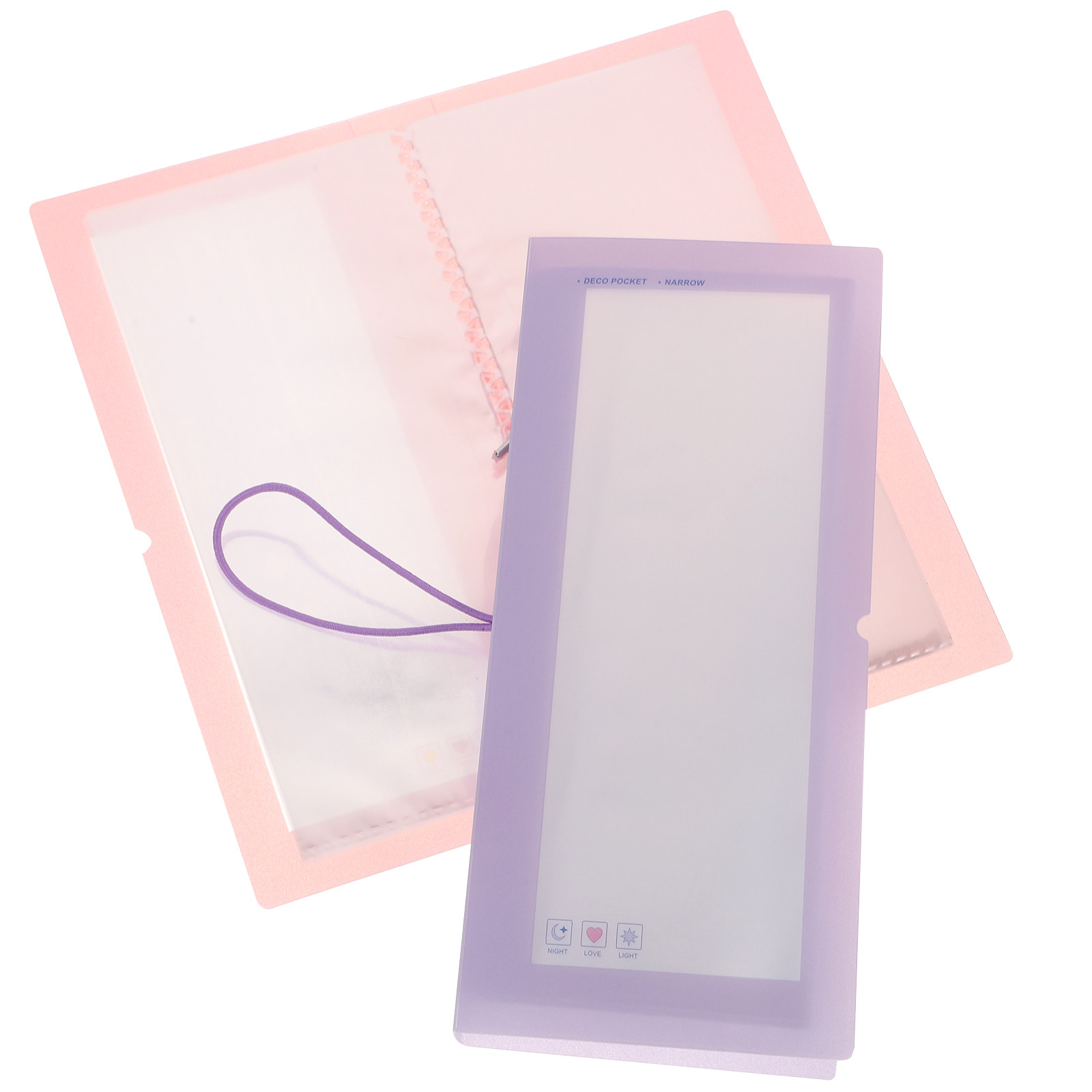 2 unidades de álbum transparen - Stationery Books reseña y precio
