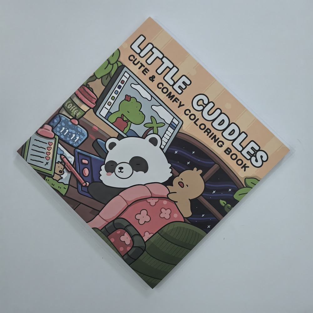Libro para Colorear Little Cud - Adult Coloring Book Stress Relief reseña y precio
