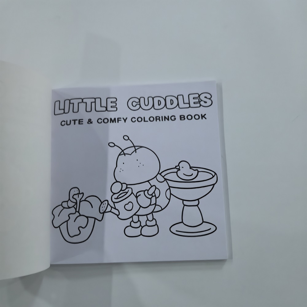 Libro para Colorear Little Cud - Adult Coloring Book Stress Relief reseña y precio