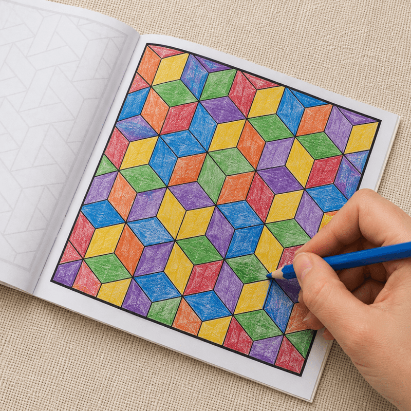 Libro para colorear con patron - Adult Coloring Book Stress Relief reseña y precio