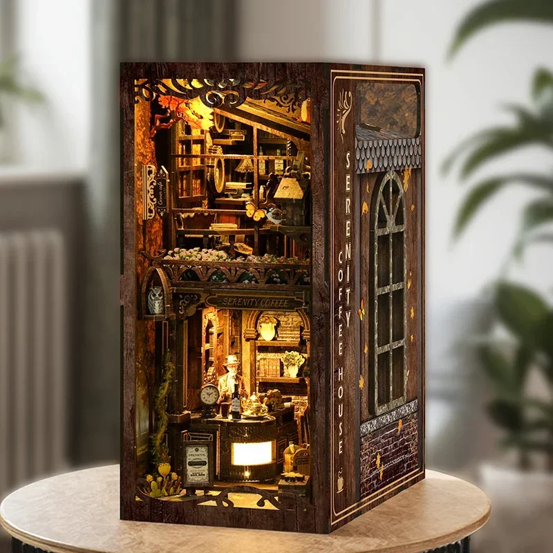 Estantería para Libros Serenit - Diy Wooden Book Nook Kit Shelf Insert reseña y precio