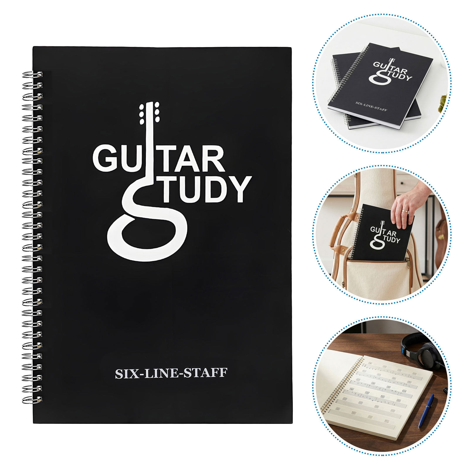 2 unidades de cuaderno de tabl - Blank Sheet Music Notebook reseña y precio