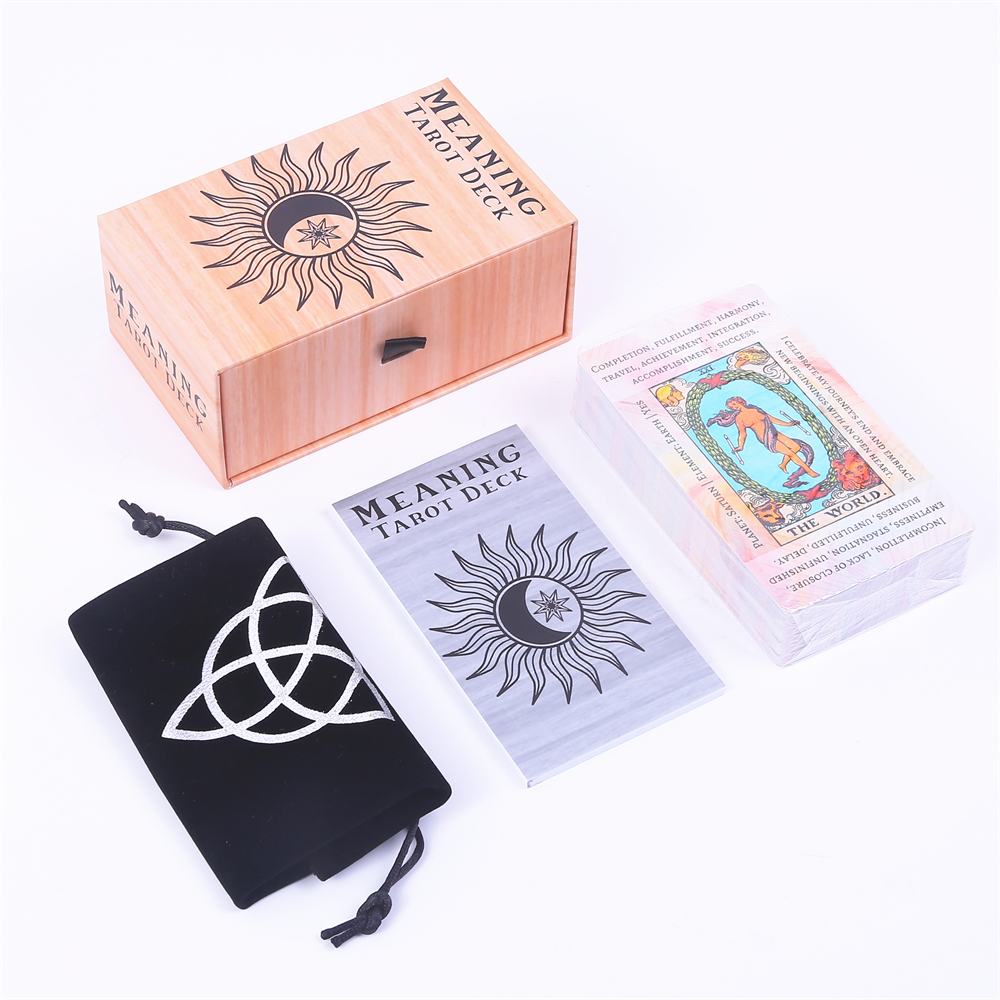 Baraja de Tarot con significad - Tarot Deck With Guidebook reseña y precio
