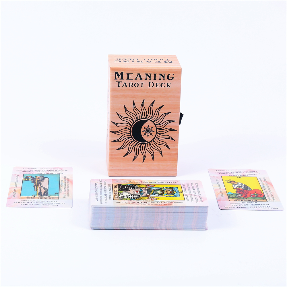 Baraja de Tarot con significad - Tarot Deck With Guidebook reseña y precio