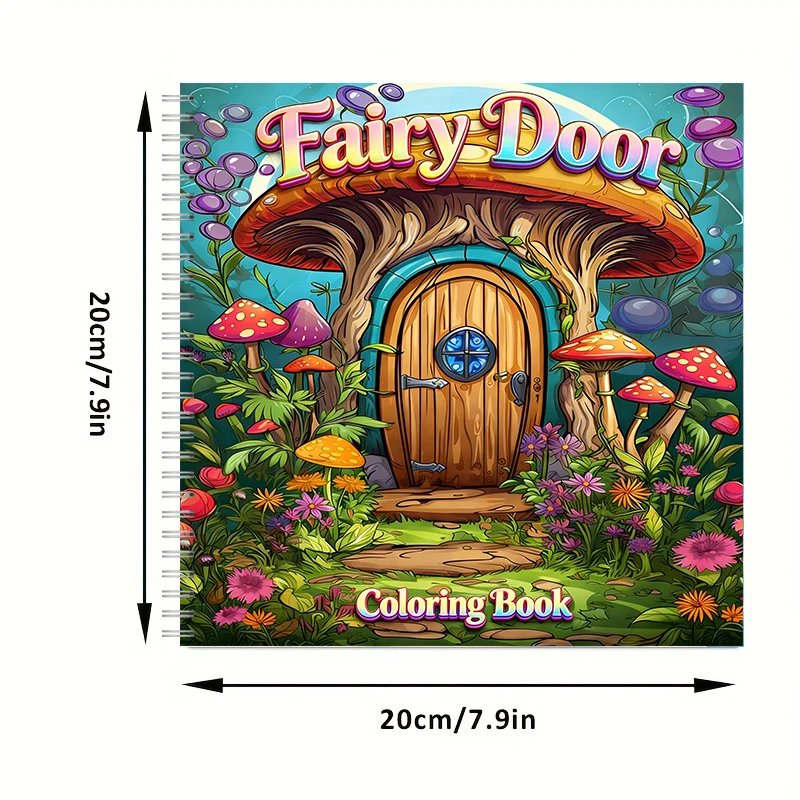 Libro para Colorear Puerta de  - Adult Coloring Book Stress Relief reseña y precio