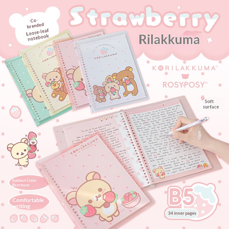 Cuaderno de hojas sueltas Rosy - Blank Sheet Music Notebook reseña y precio