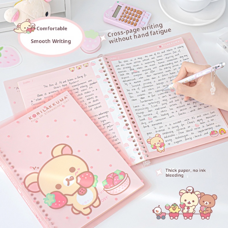 Cuaderno de hojas sueltas Rosy - Blank Sheet Music Notebook reseña y precio