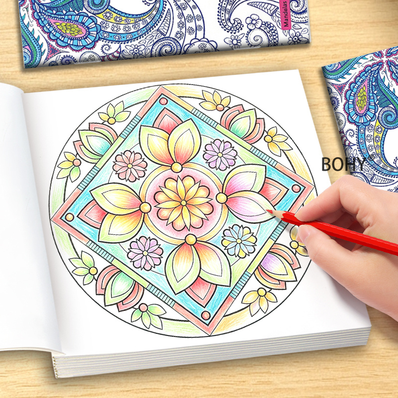 1 Libro de Colorear de Meditac - Adult Coloring Book Stress Relief reseña y precio