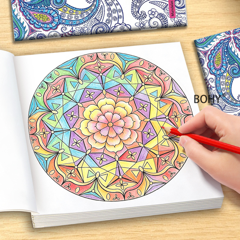 1 Libro de Colorear de Meditac - Adult Coloring Book Stress Relief reseña y precio