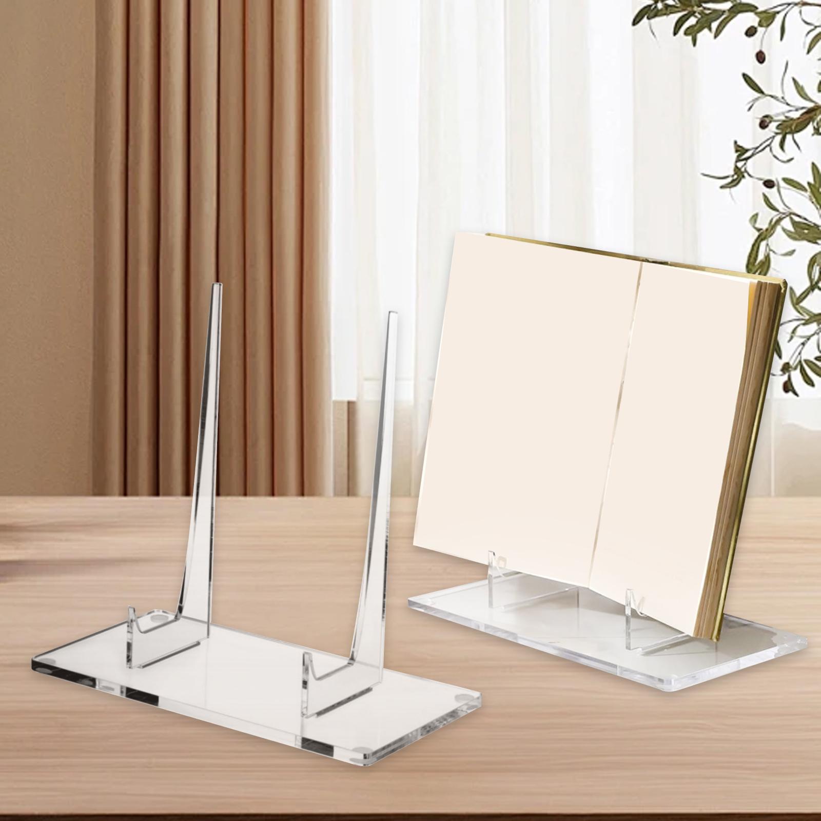 Soporte de exhibición de acríl - Clear Acrylic Book Stand Holder reseña y precio