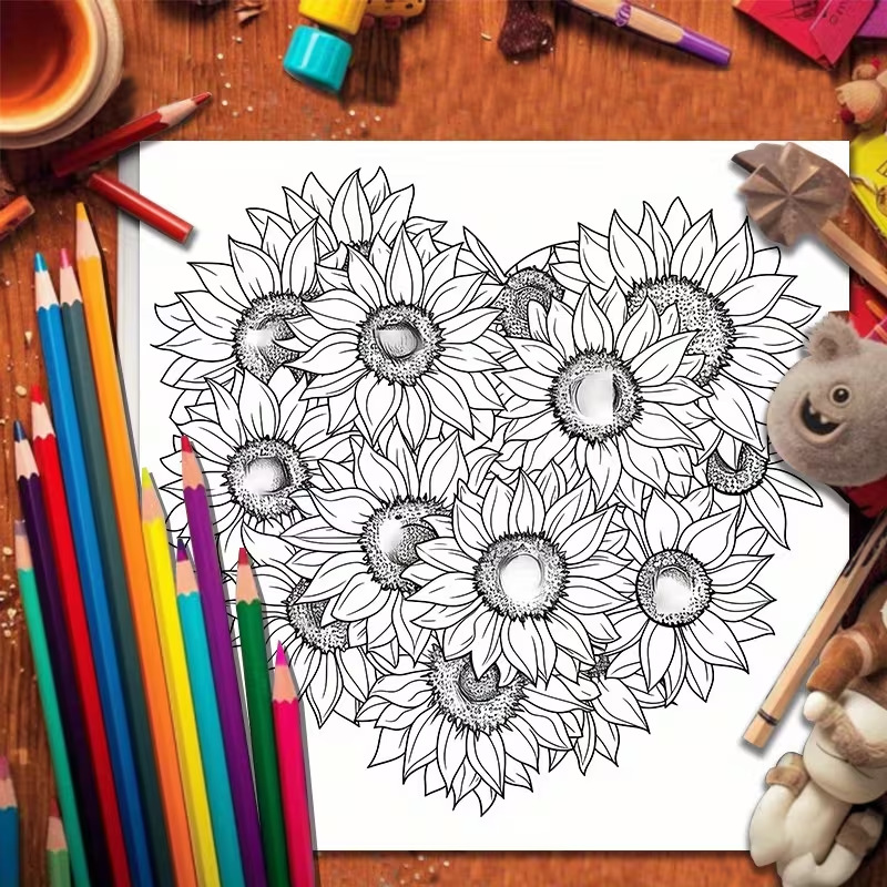 Libro de Colorear para Adultos - Adult Coloring Book Stress Relief reseña y precio