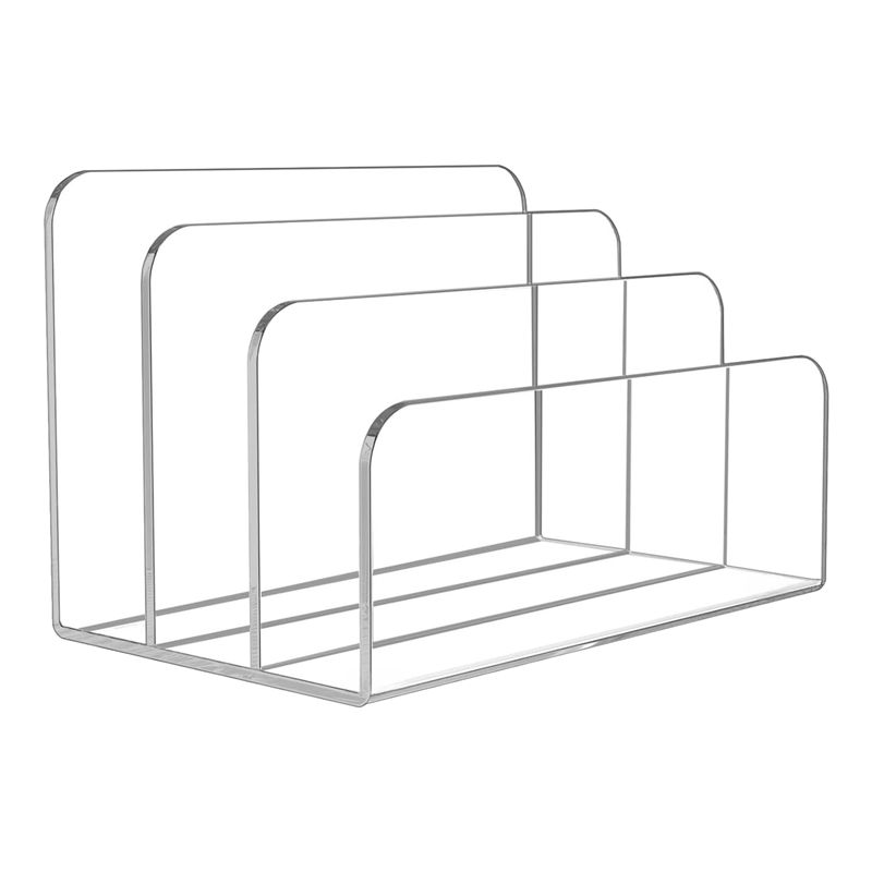 Voltvibe: organizador de escri - Clear Acrylic Book Stand Holder reseña y precio